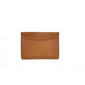 NEW PAULYJEN essential card holder in tan leather